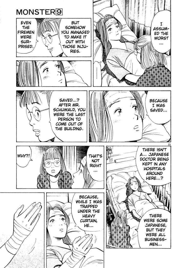 Monster chapter 75 page 21