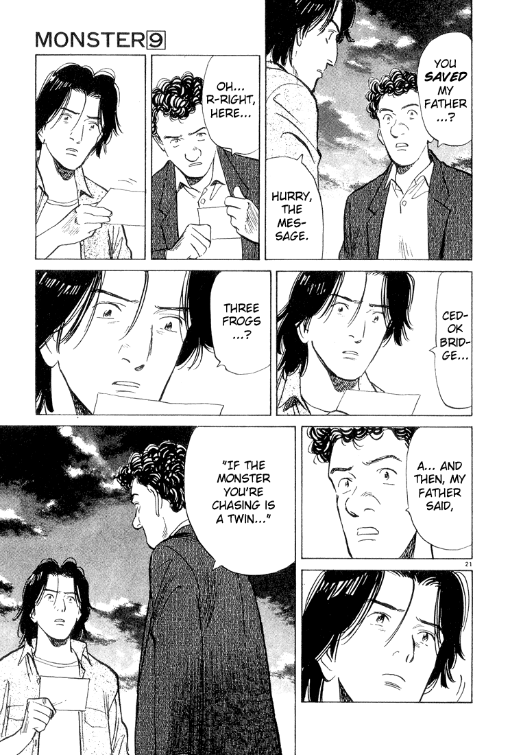 Monster chapter 77 page 21