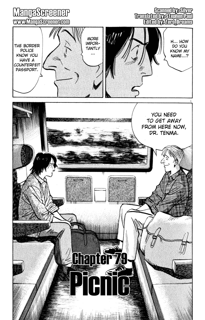 Monster chapter 79 page 1