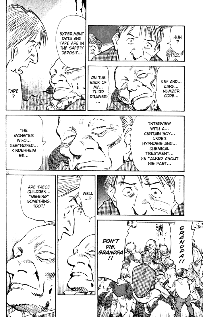 Monster chapter 81 page 20