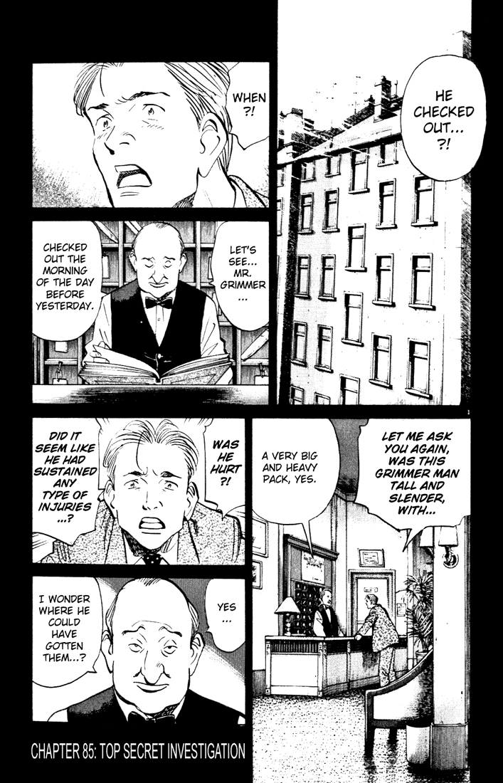 Monster chapter 85 page 1