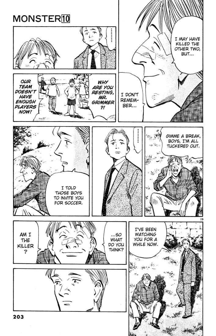 Monster chapter 86 page 19