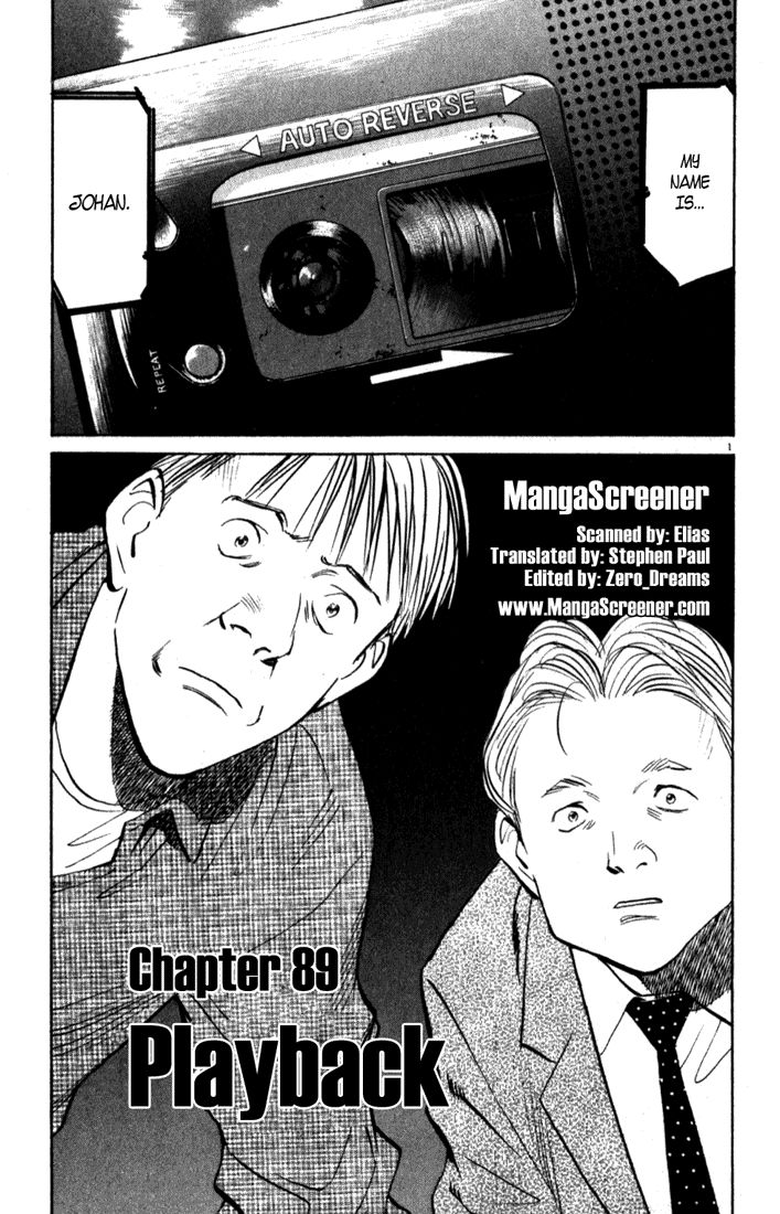 Monster chapter 89 page 1