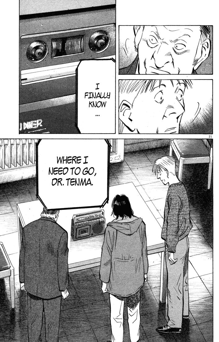 Monster chapter 95 page 21