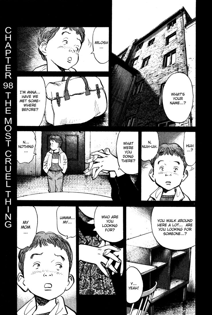 Monster chapter 98 page 1