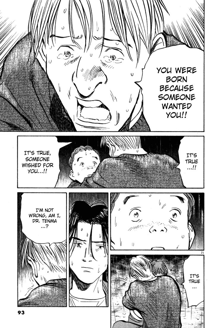 Monster chapter 99 page 21