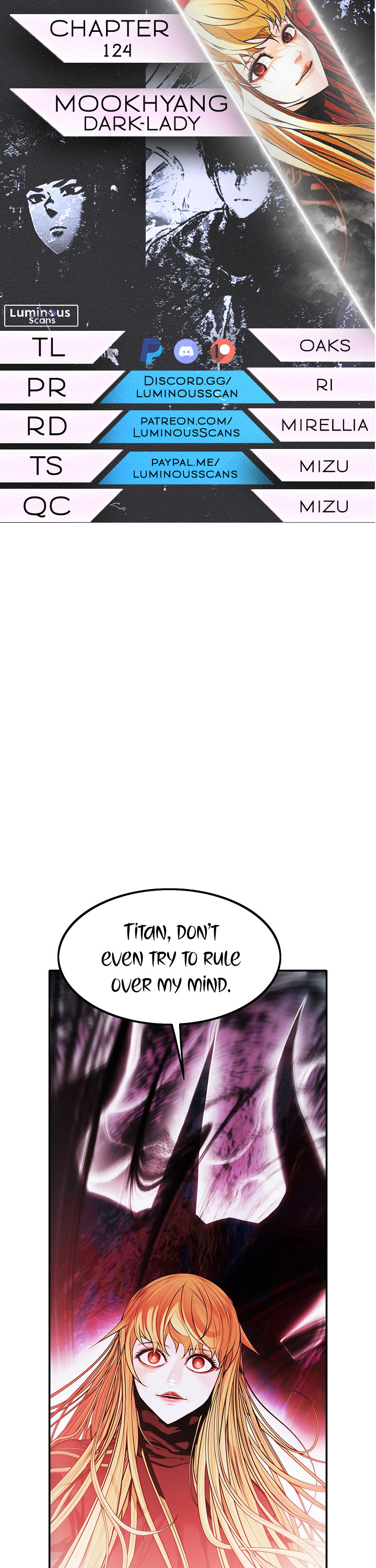 MookHyang - Dark Lady chapter 124 page 1
