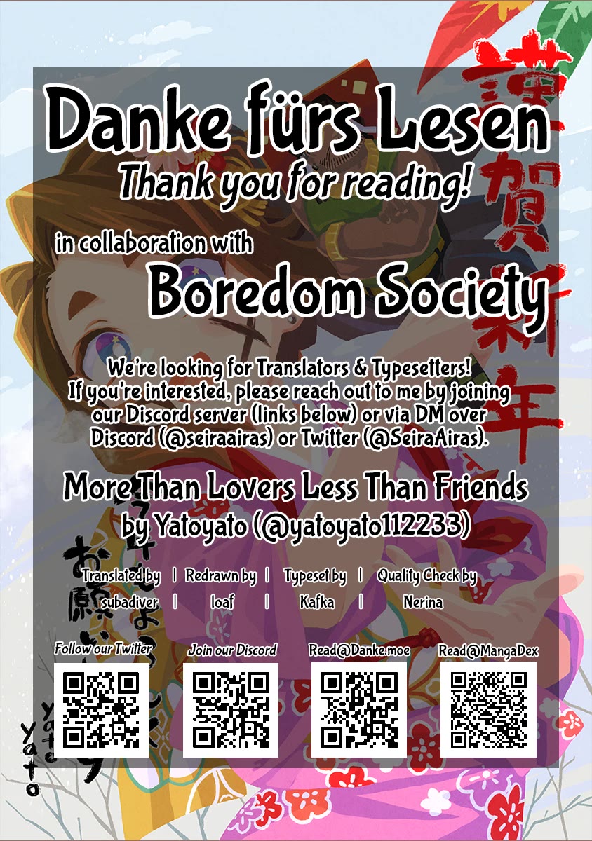 More Than Lovers, Less Than Friends chapter 35 page 17