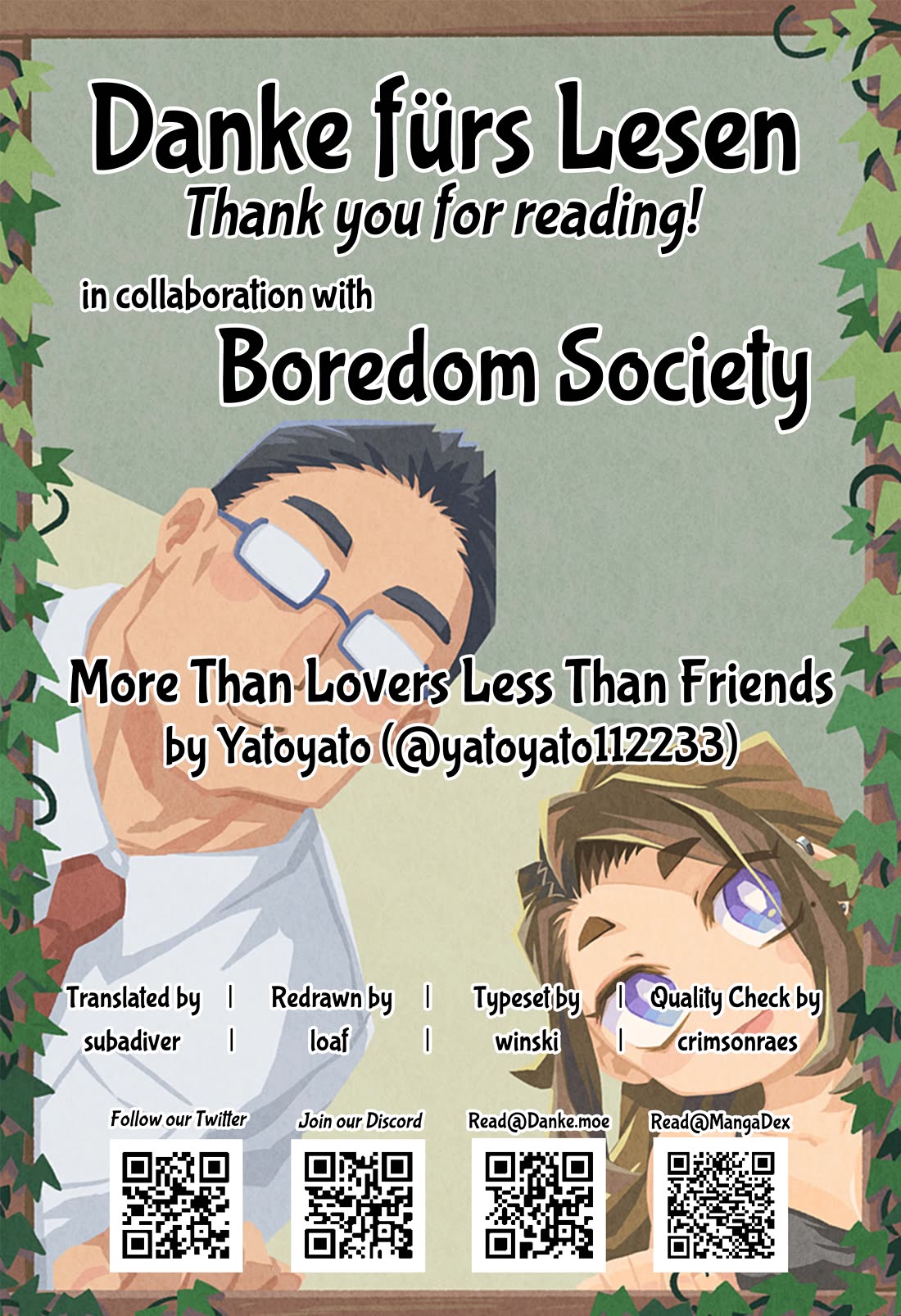 More Than Lovers, Less Than Friends chapter 39 page 15