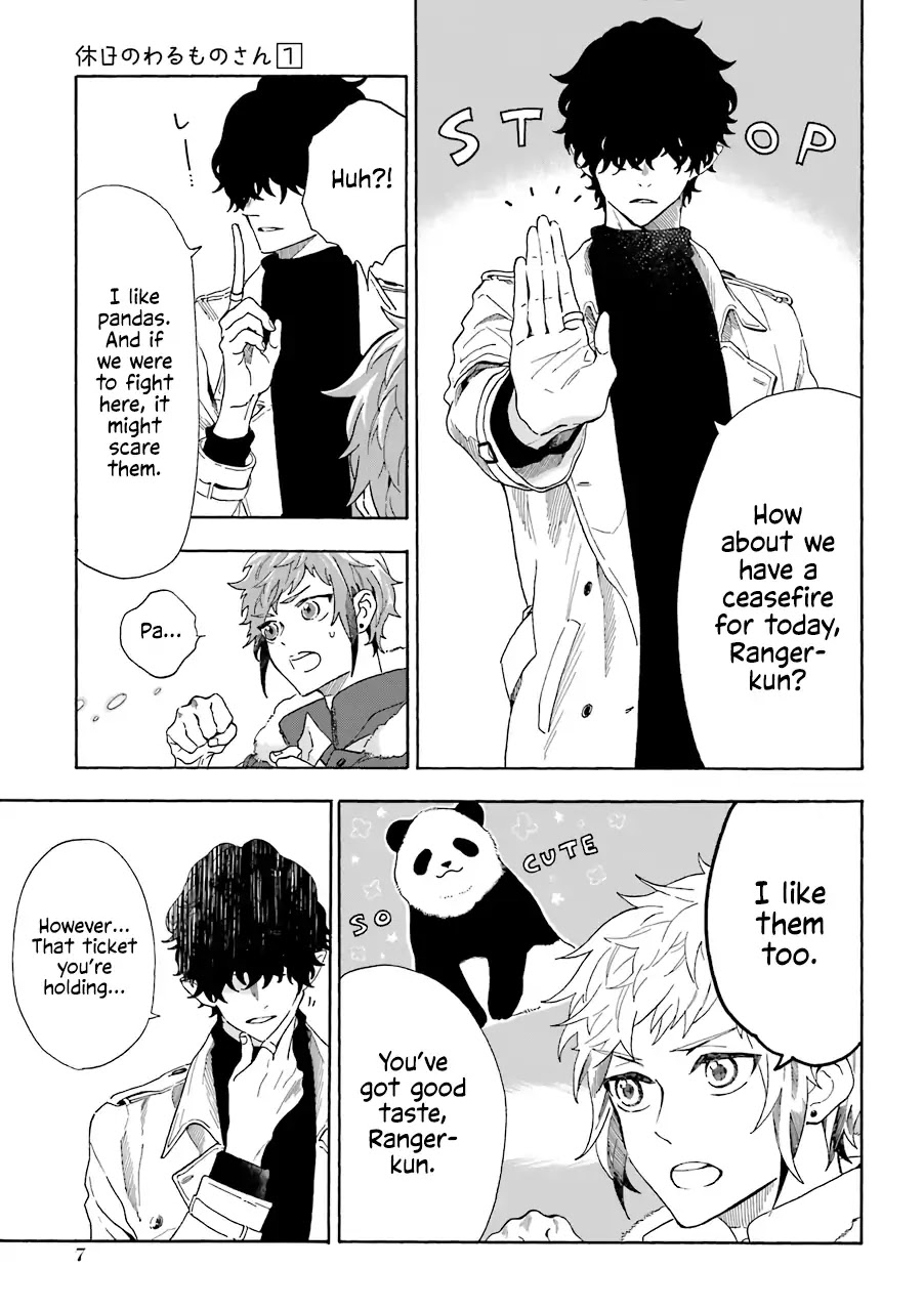 Mr. Villain's Day Off chapter 1 page 5