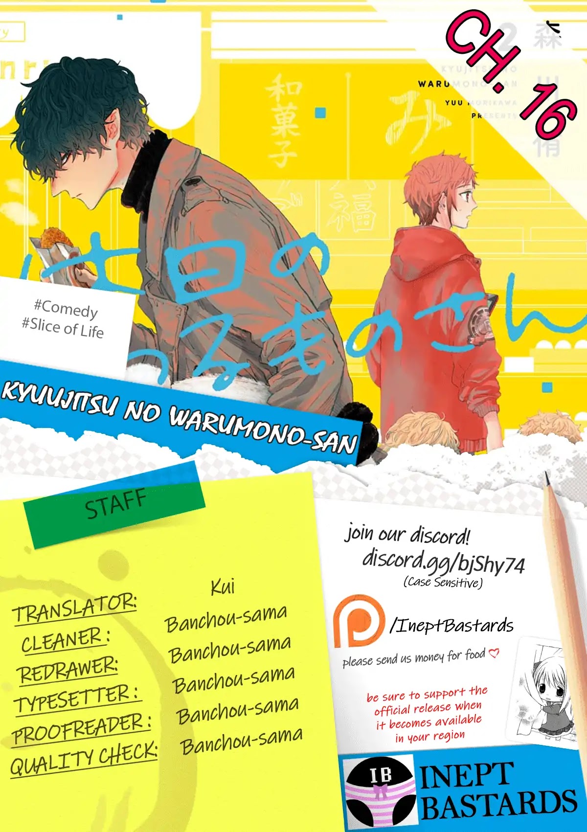 Mr. Villain's Day Off chapter 16 page 1