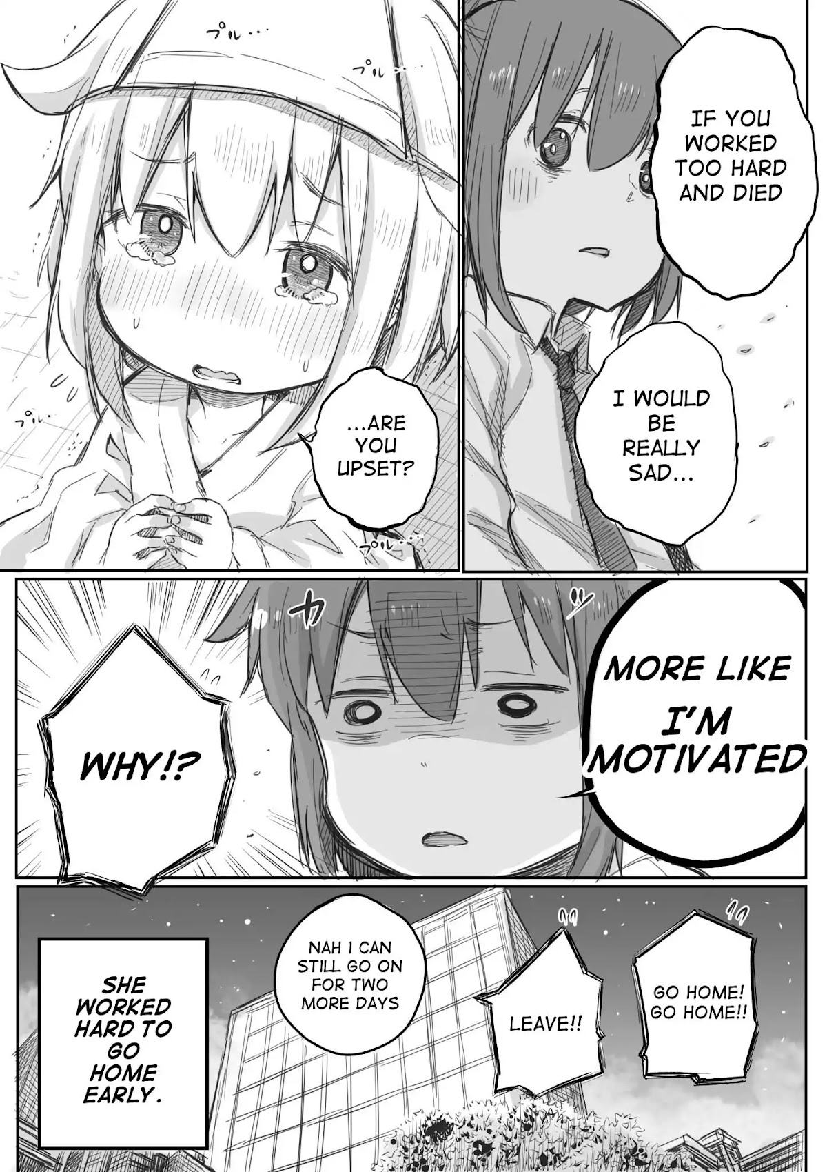 Ms. Corporate Slave Wants to be Healed by a Loli Spirit chapter 1 page 4