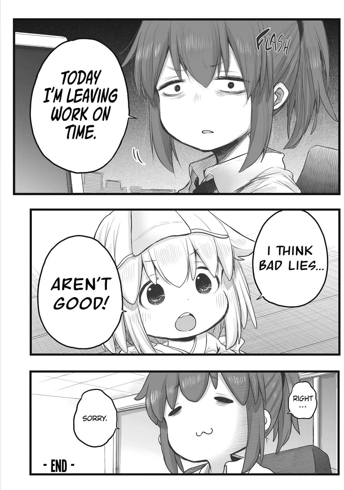 Ms. Corporate Slave Wants to be Healed by a Loli Spirit chapter 100 page 4