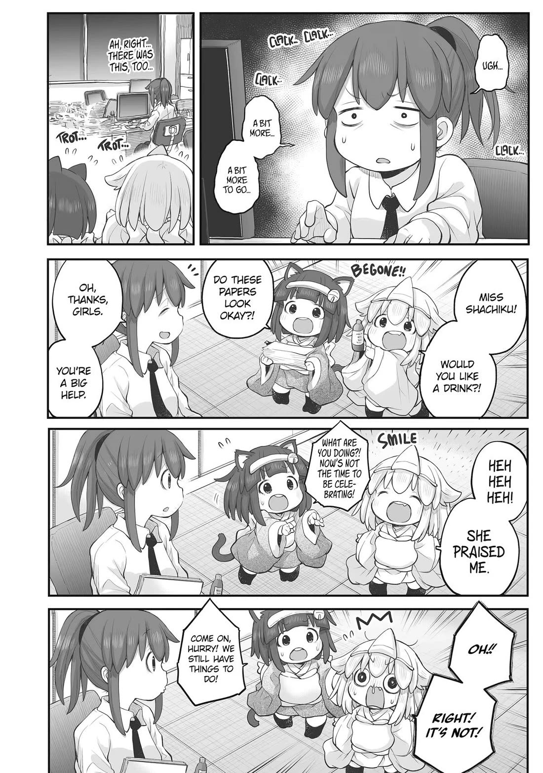 Ms. Corporate Slave Wants to be Healed by a Loli Spirit chapter 102 page 10