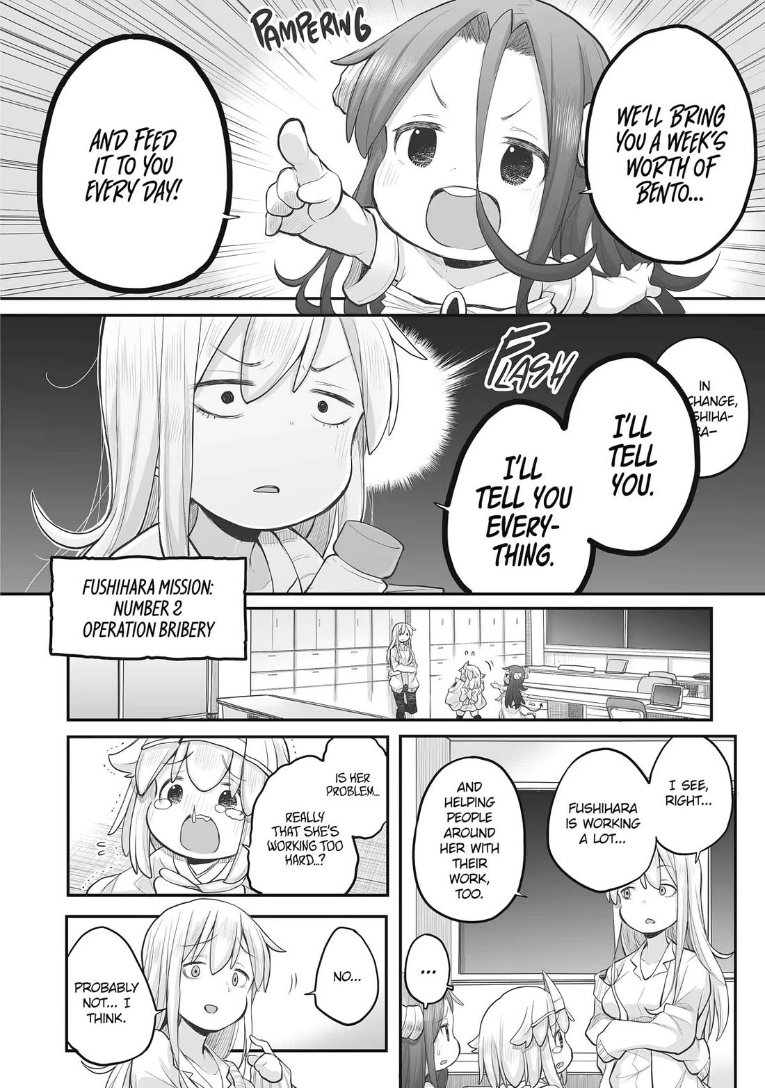 Ms. Corporate Slave Wants to be Healed by a Loli Spirit chapter 104 page 10