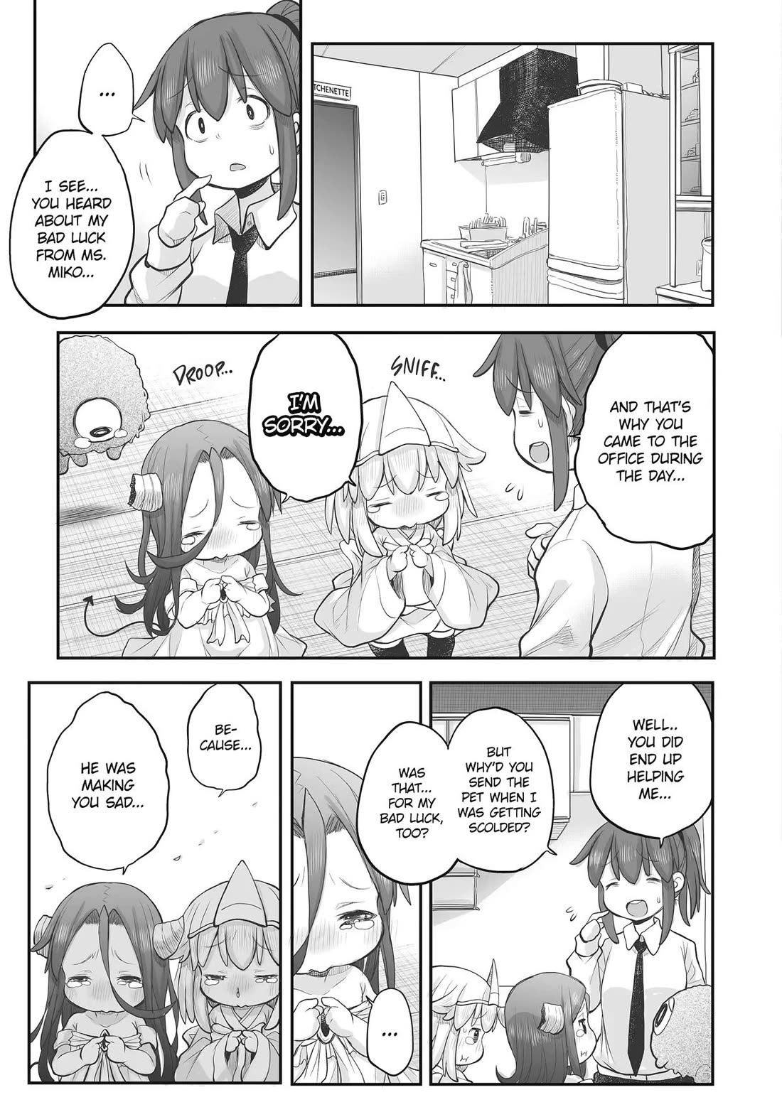 Ms. Corporate Slave Wants to be Healed by a Loli Spirit chapter 104 page 15