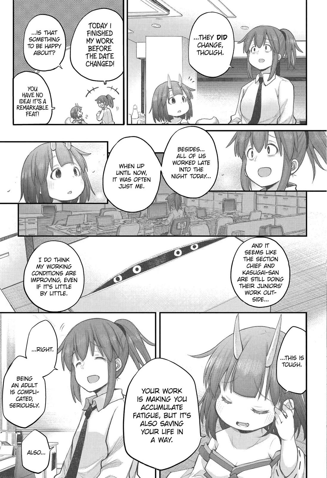 Ms. Corporate Slave Wants to be Healed by a Loli Spirit chapter 108 page 16