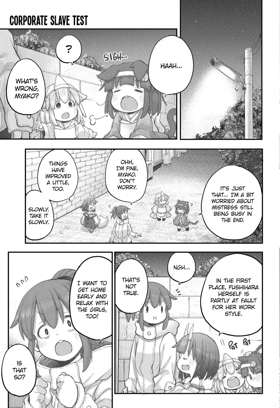 Ms. Corporate Slave Wants to be Healed by a Loli Spirit chapter 108 page 22