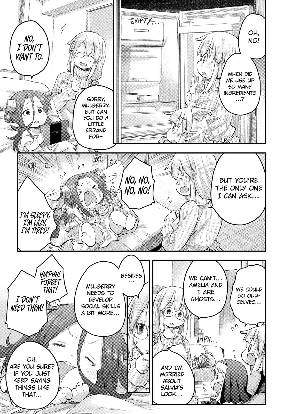 Ms. Corporate Slave Wants to be Healed by a Loli Spirit chapter 114 page 1