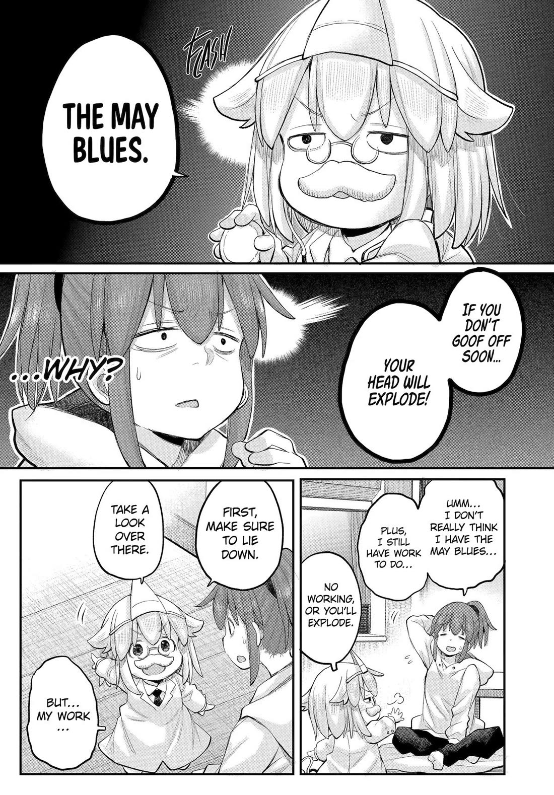 Ms. Corporate Slave Wants to be Healed by a Loli Spirit chapter 121 page 5