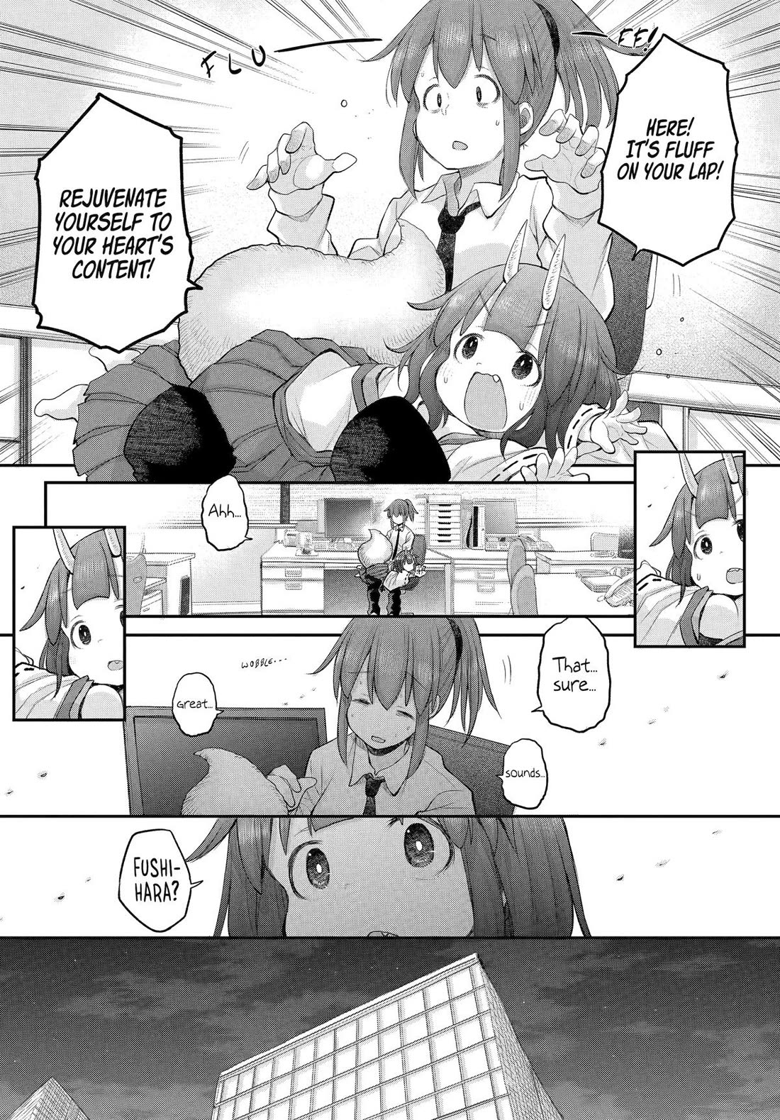 Ms. Corporate Slave Wants to be Healed by a Loli Spirit chapter 122 page 14