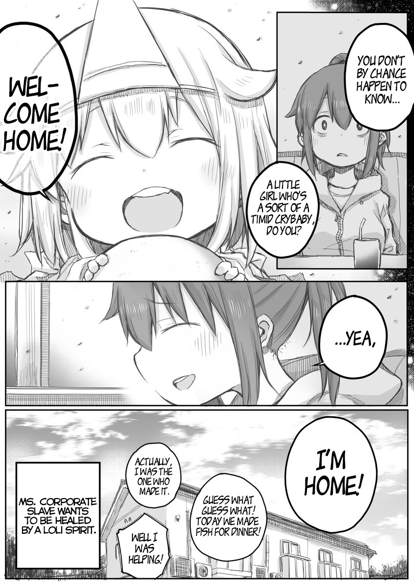 Ms. Corporate Slave Wants to be Healed by a Loli Spirit chapter 13 page 4