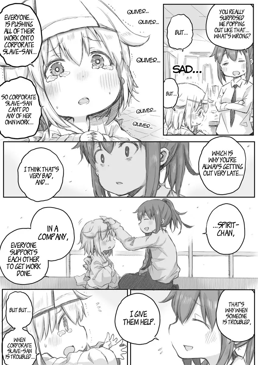 Ms. Corporate Slave Wants to be Healed by a Loli Spirit chapter 15 page 3