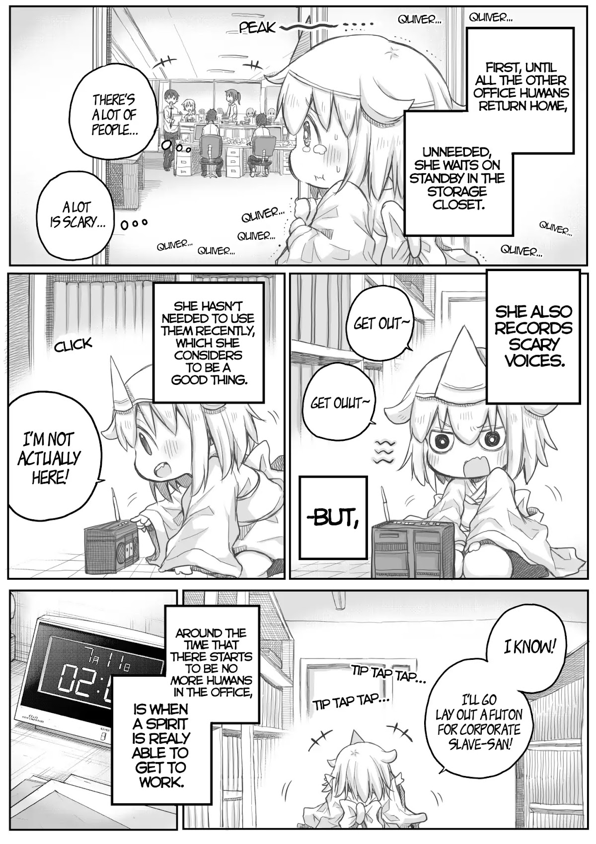 Ms. Corporate Slave Wants to be Healed by a Loli Spirit chapter 19 page 2