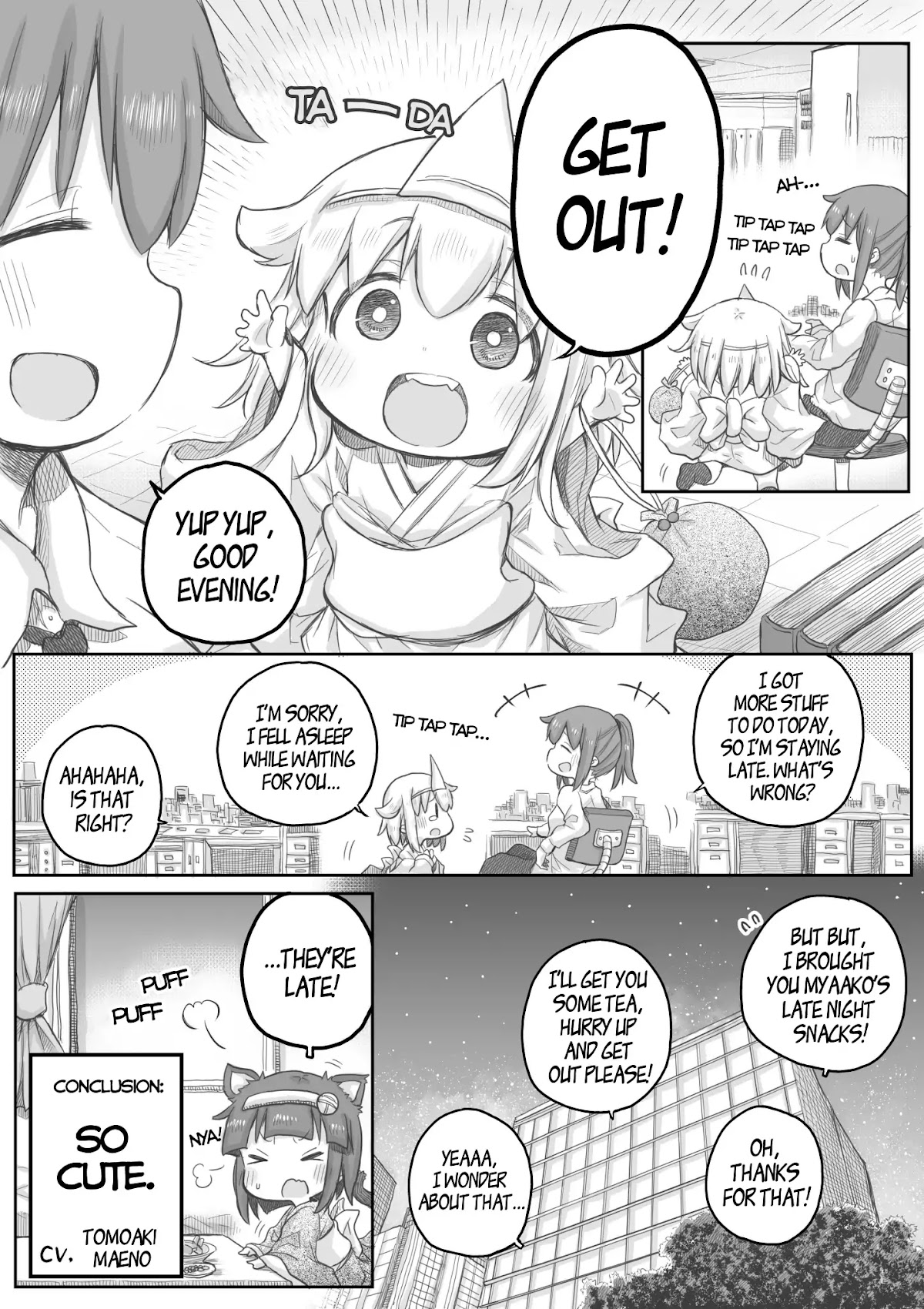 Ms. Corporate Slave Wants to be Healed by a Loli Spirit chapter 19 page 4