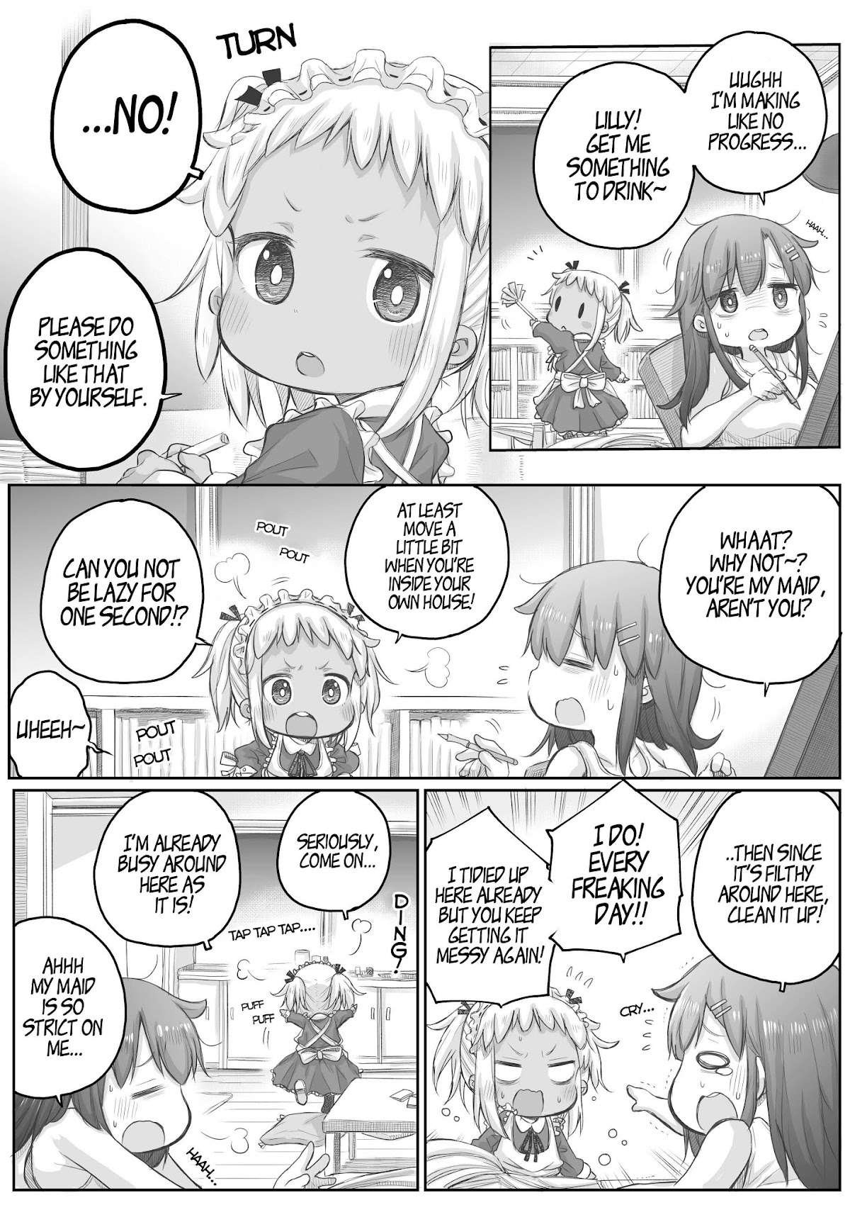Ms. Corporate Slave Wants to be Healed by a Loli Spirit chapter 26 page 1