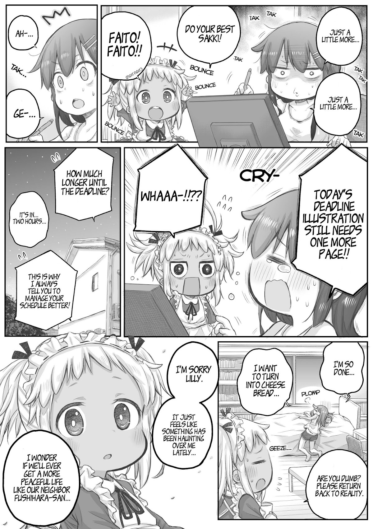 Ms. Corporate Slave Wants to be Healed by a Loli Spirit chapter 26 page 3
