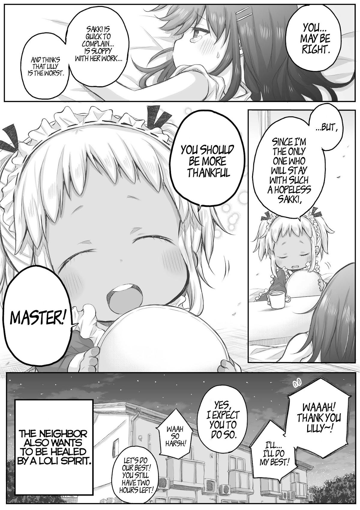 Ms. Corporate Slave Wants to be Healed by a Loli Spirit chapter 26 page 4