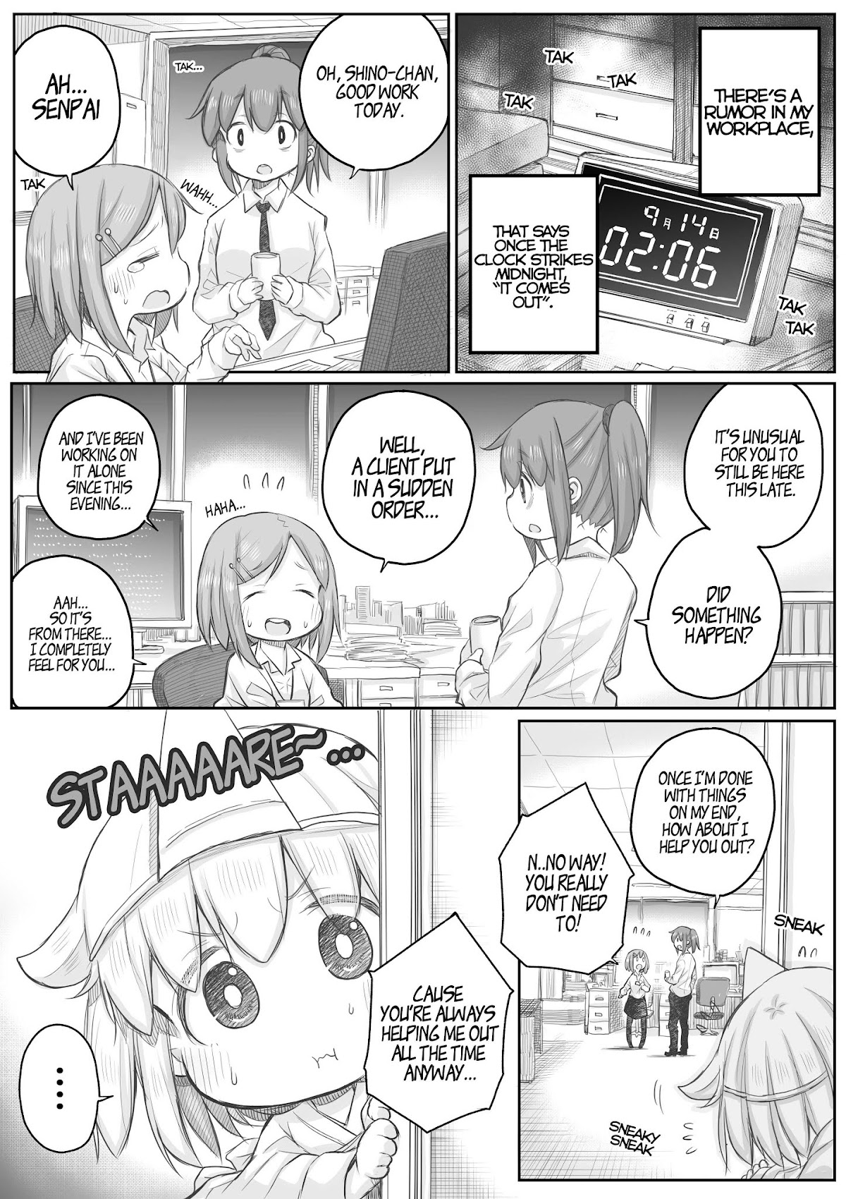 Ms. Corporate Slave Wants to be Healed by a Loli Spirit chapter 27 page 1