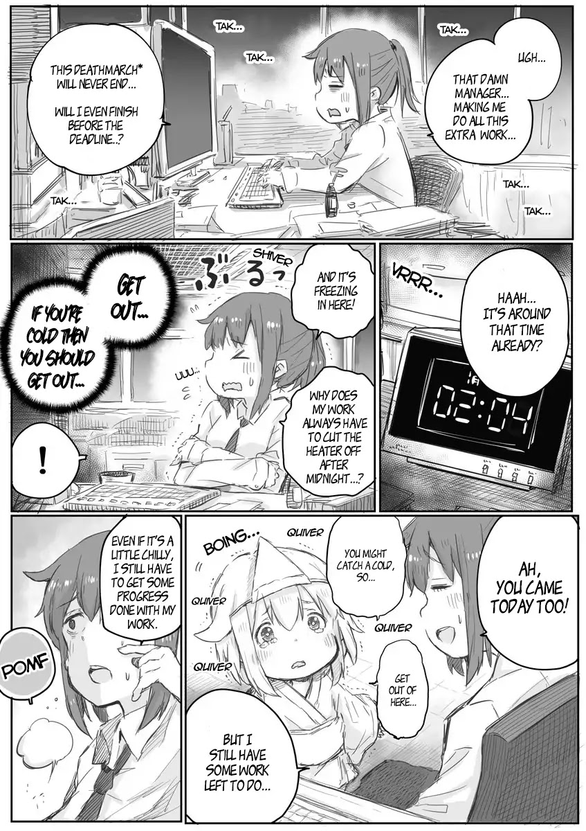 Ms. Corporate Slave Wants to be Healed by a Loli Spirit chapter 3 page 1