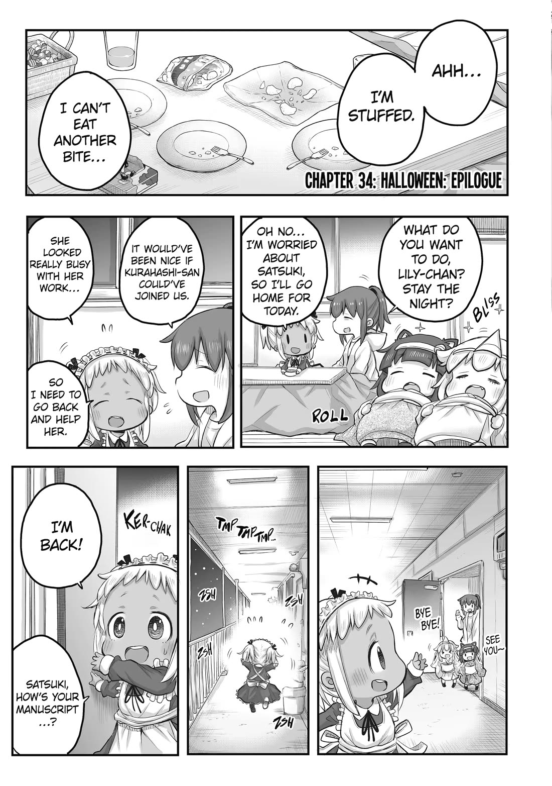 Ms. Corporate Slave Wants to be Healed by a Loli Spirit chapter 31.5 page 1