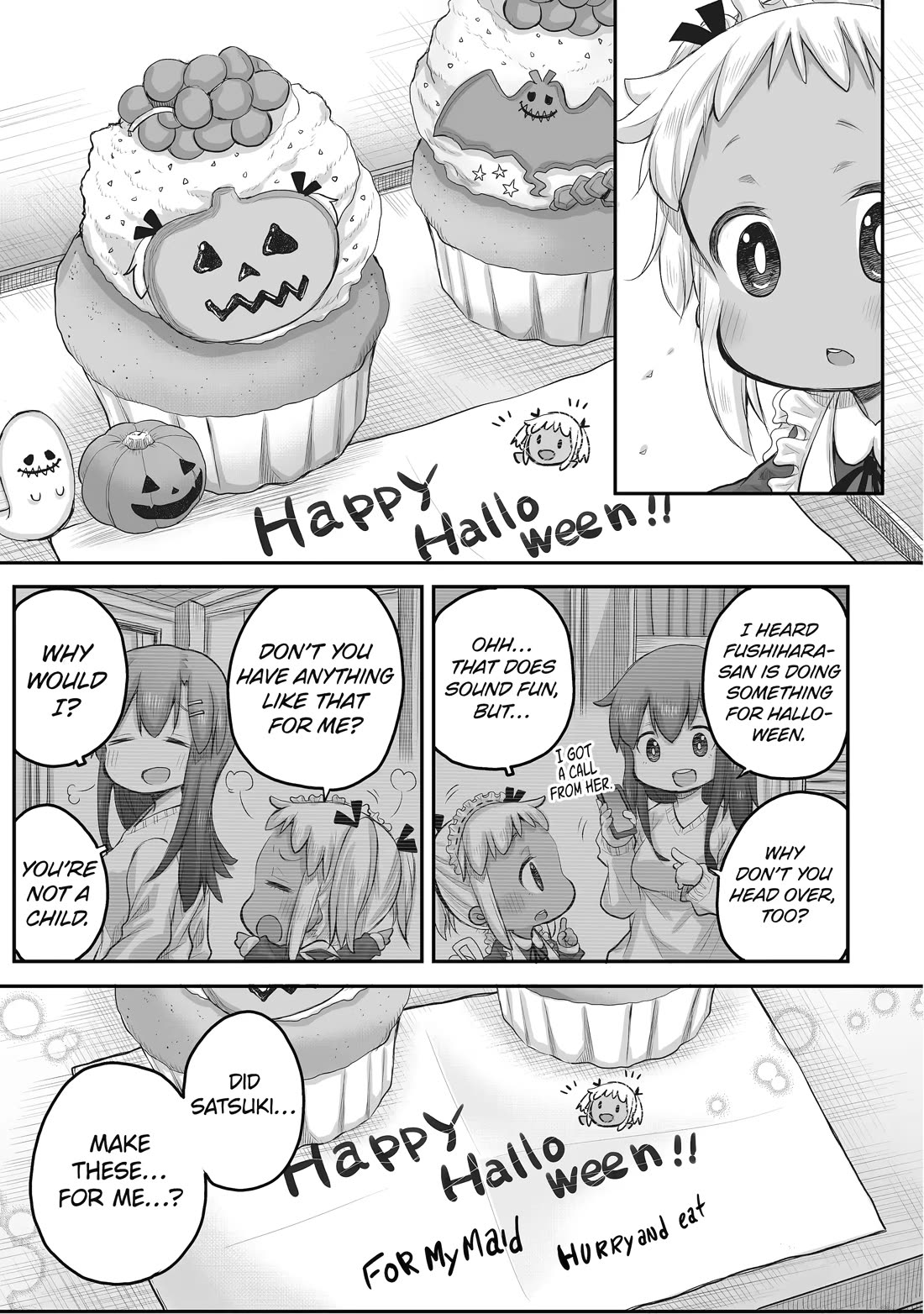 Ms. Corporate Slave Wants to be Healed by a Loli Spirit chapter 31.5 page 3