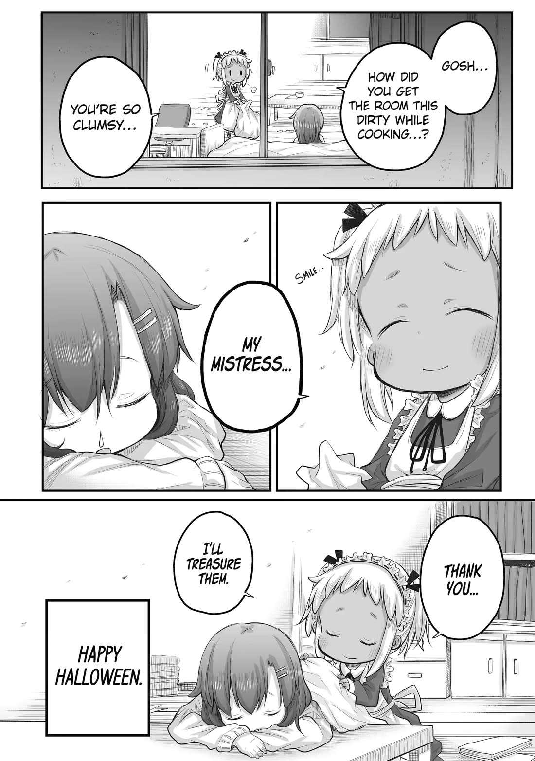 Ms. Corporate Slave Wants to be Healed by a Loli Spirit chapter 31.5 page 4