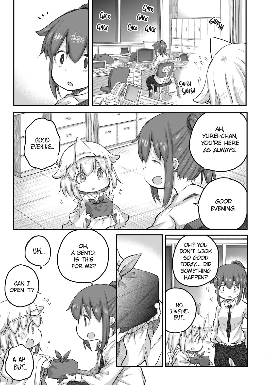 Ms. Corporate Slave Wants to be Healed by a Loli Spirit chapter 38 page 7
