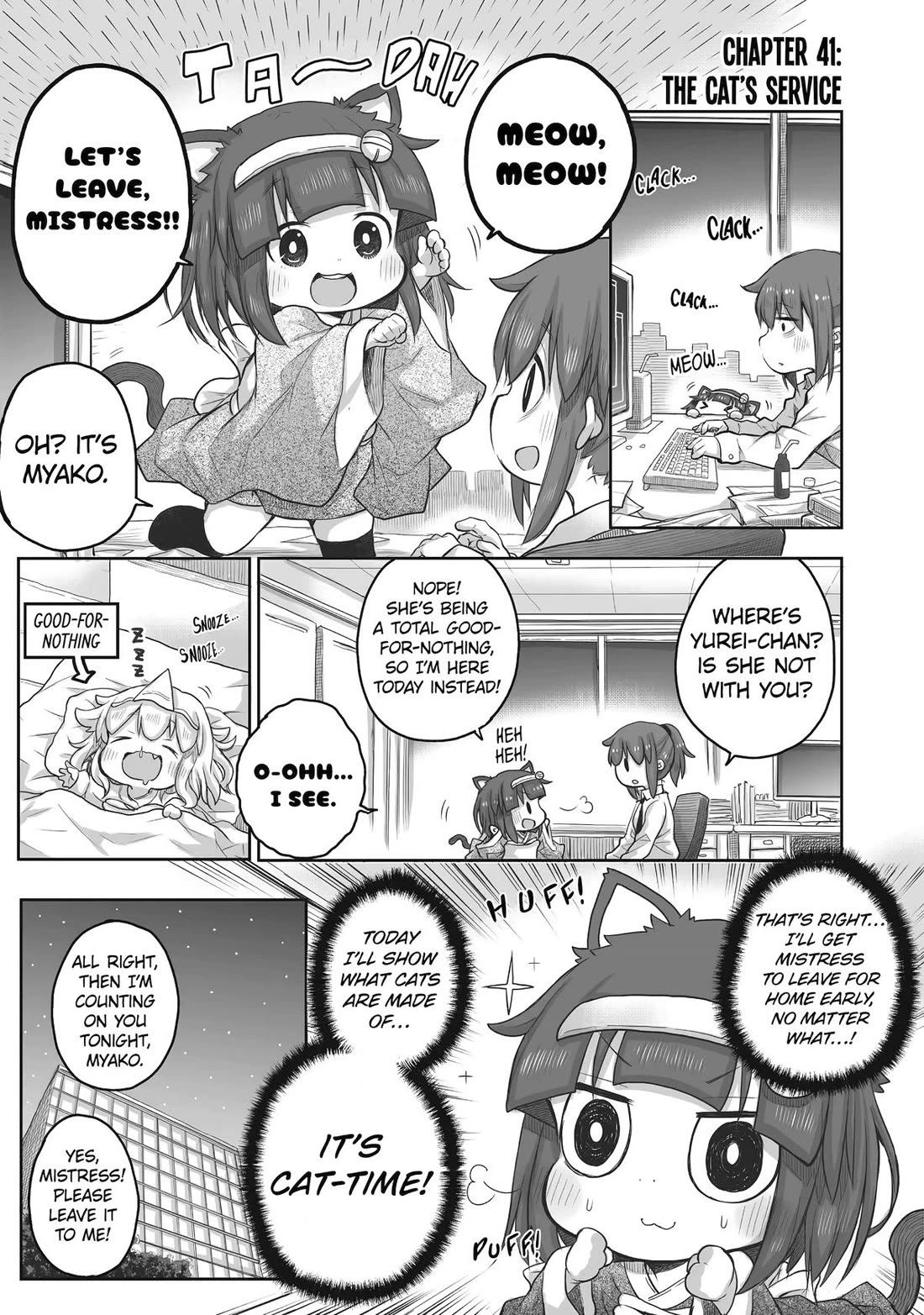 Ms. Corporate Slave Wants to be Healed by a Loli Spirit chapter 41 page 1
