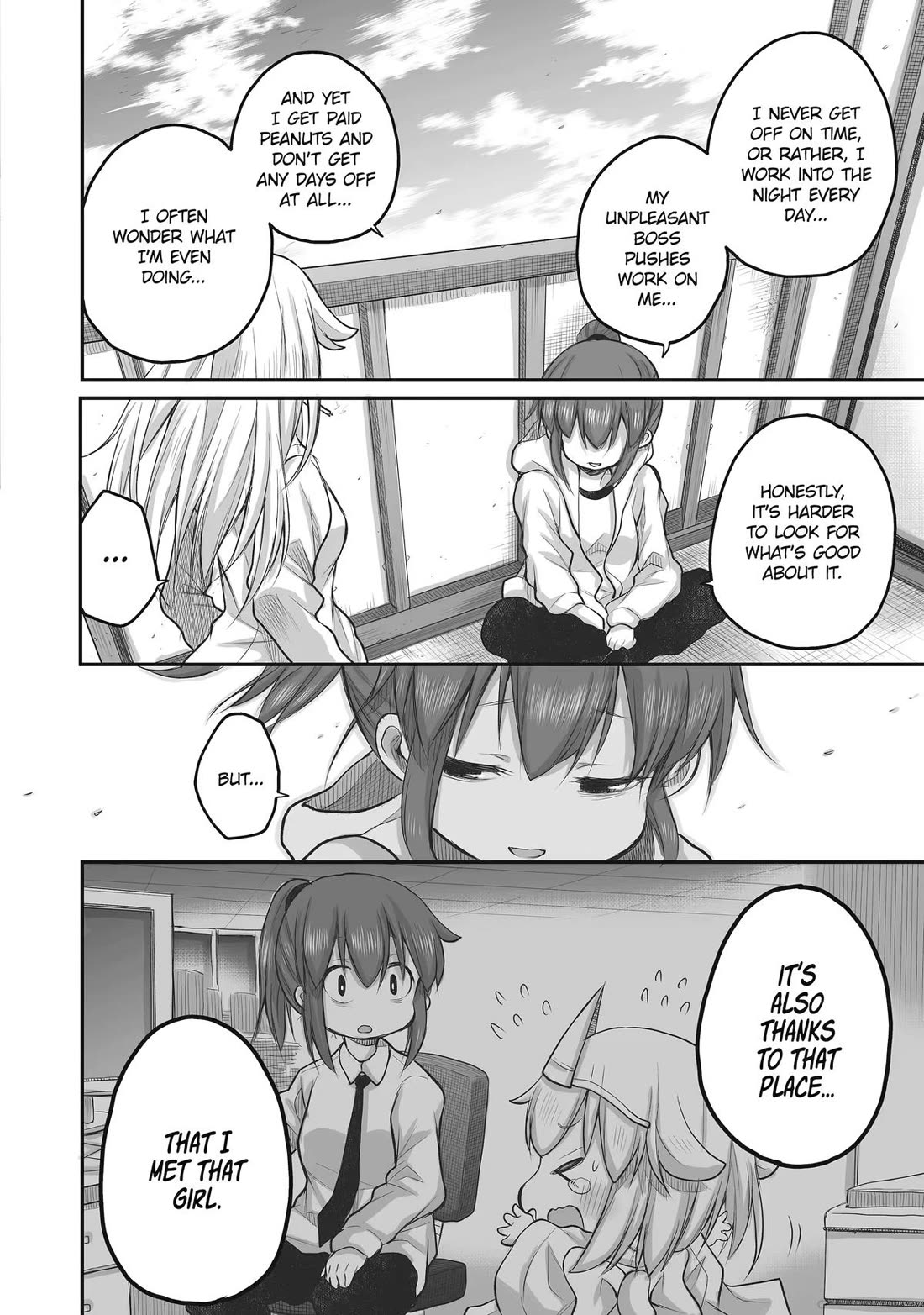 Ms. Corporate Slave Wants to be Healed by a Loli Spirit chapter 44 page 14