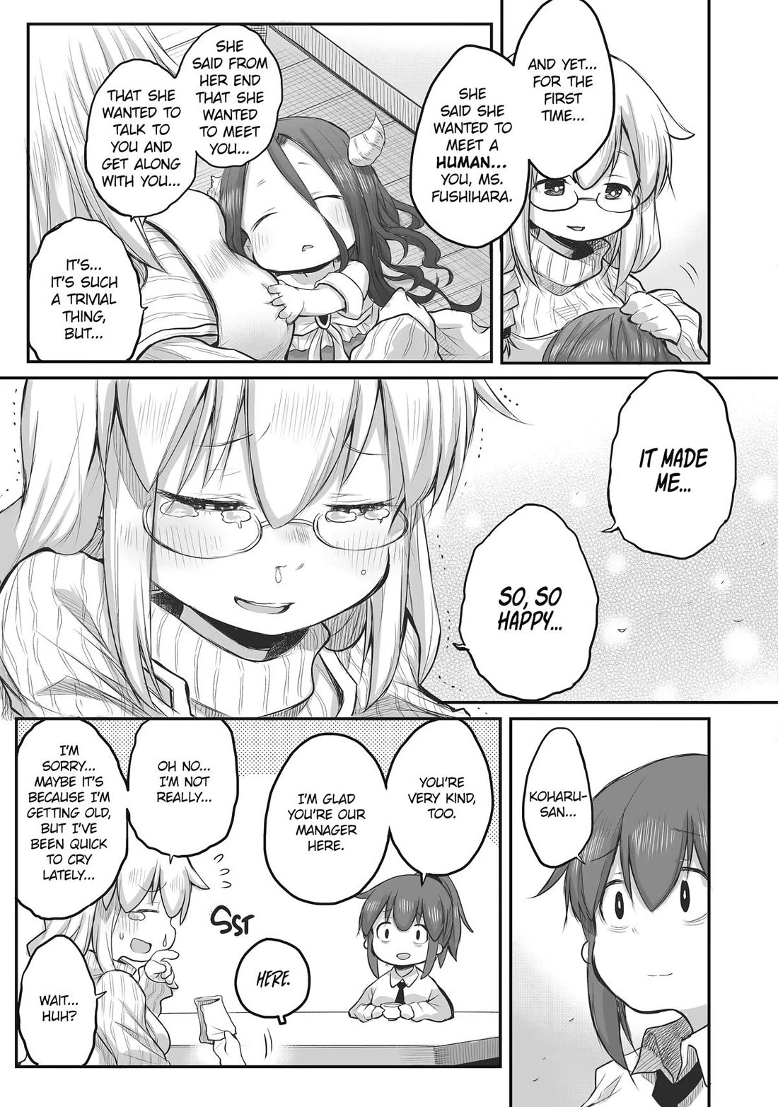 Ms. Corporate Slave Wants to be Healed by a Loli Spirit chapter 47 page 14