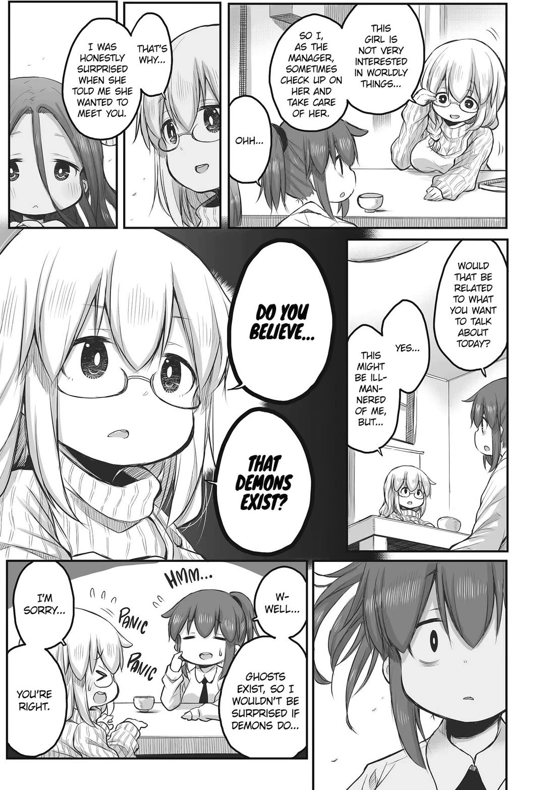 Ms. Corporate Slave Wants to be Healed by a Loli Spirit chapter 47 page 4