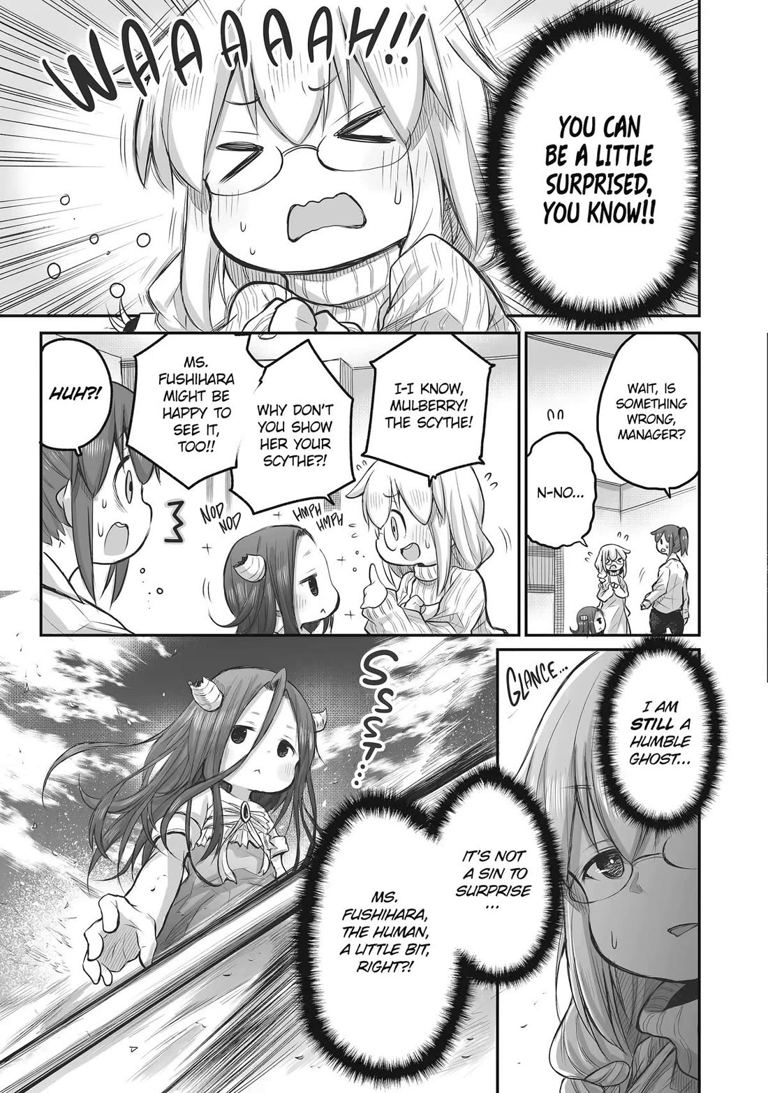 Ms. Corporate Slave Wants to be Healed by a Loli Spirit chapter 47 page 8