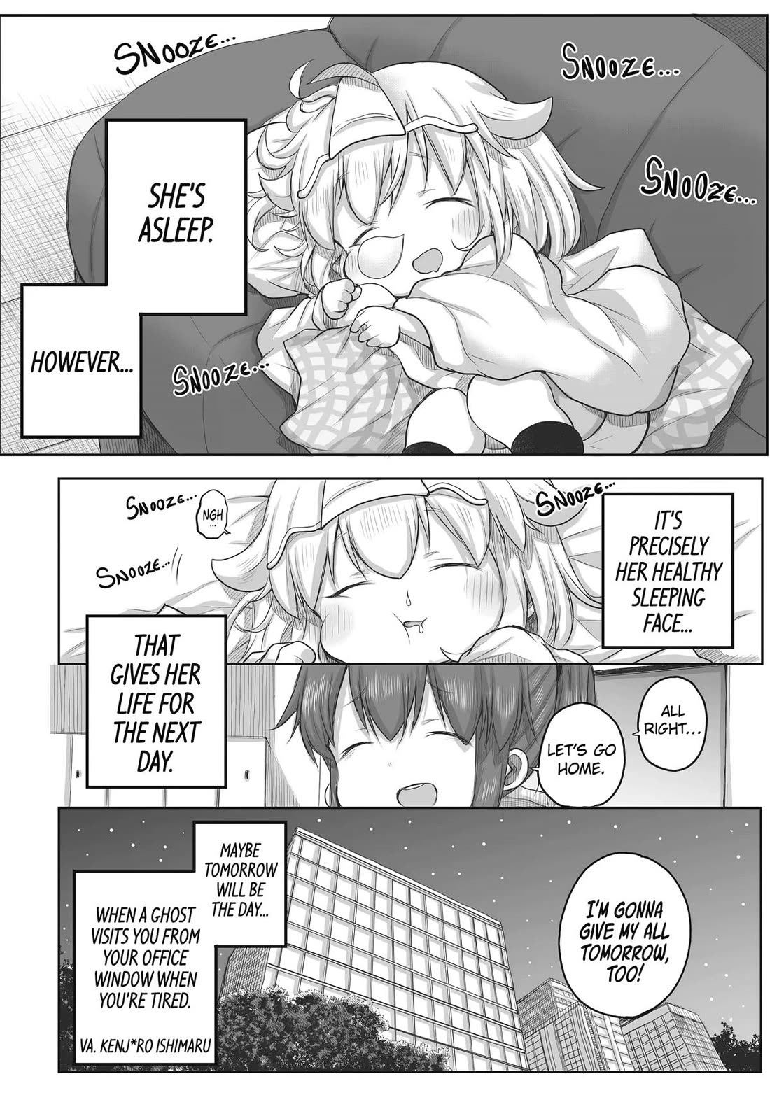 Ms. Corporate Slave Wants to be Healed by a Loli Spirit chapter 48 page 4