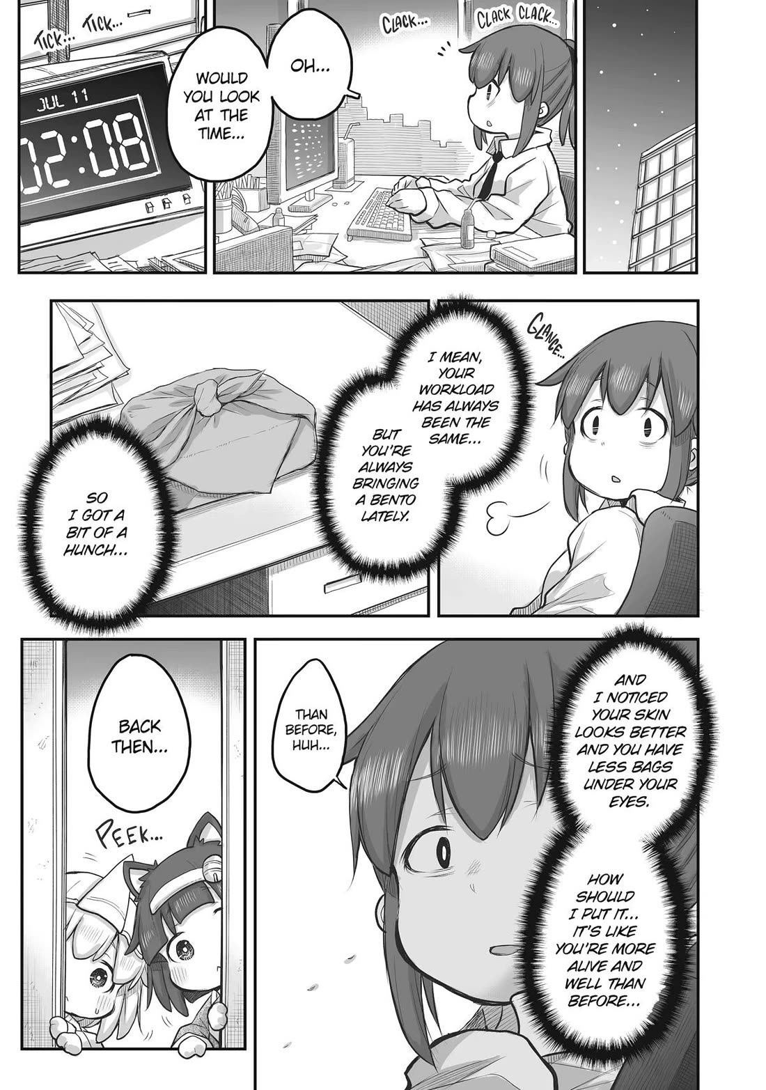 Ms. Corporate Slave Wants to be Healed by a Loli Spirit chapter 50 page 3