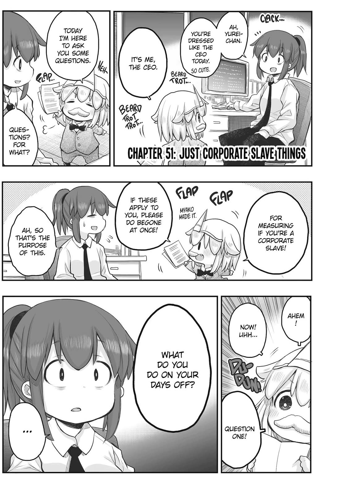 Ms. Corporate Slave Wants to be Healed by a Loli Spirit chapter 51 page 1