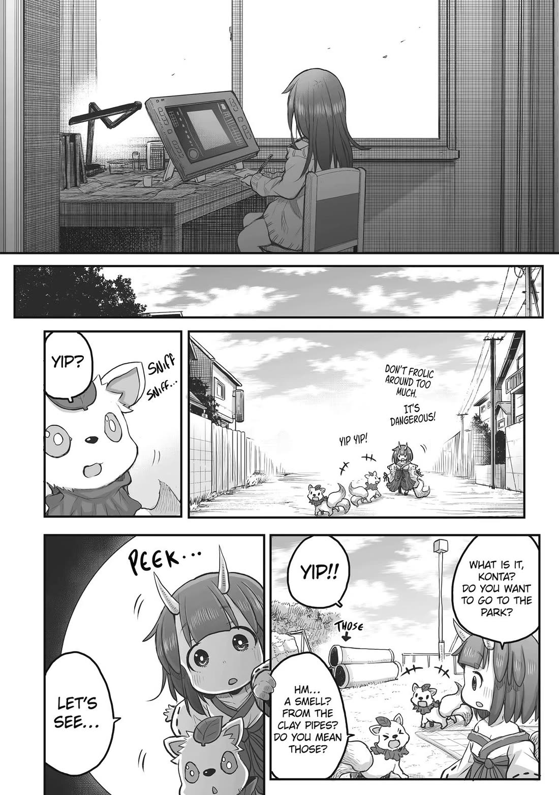 Ms. Corporate Slave Wants to be Healed by a Loli Spirit chapter 56 page 12