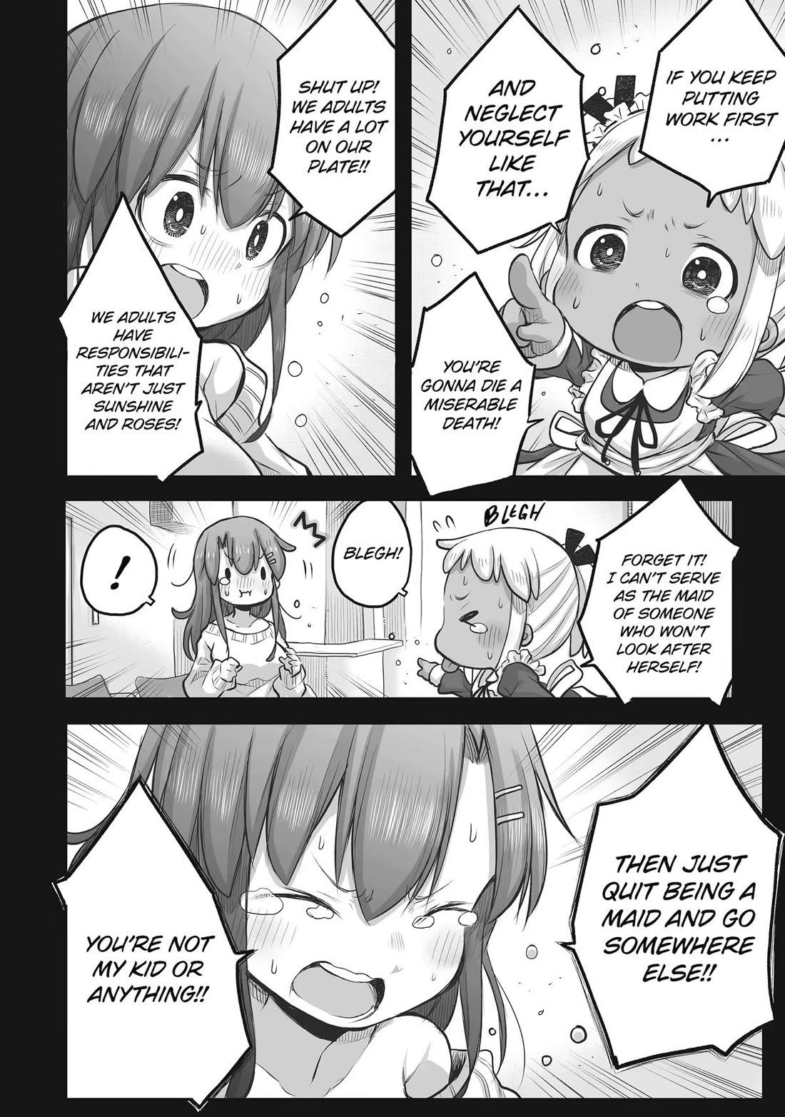 Ms. Corporate Slave Wants to be Healed by a Loli Spirit chapter 56 page 8