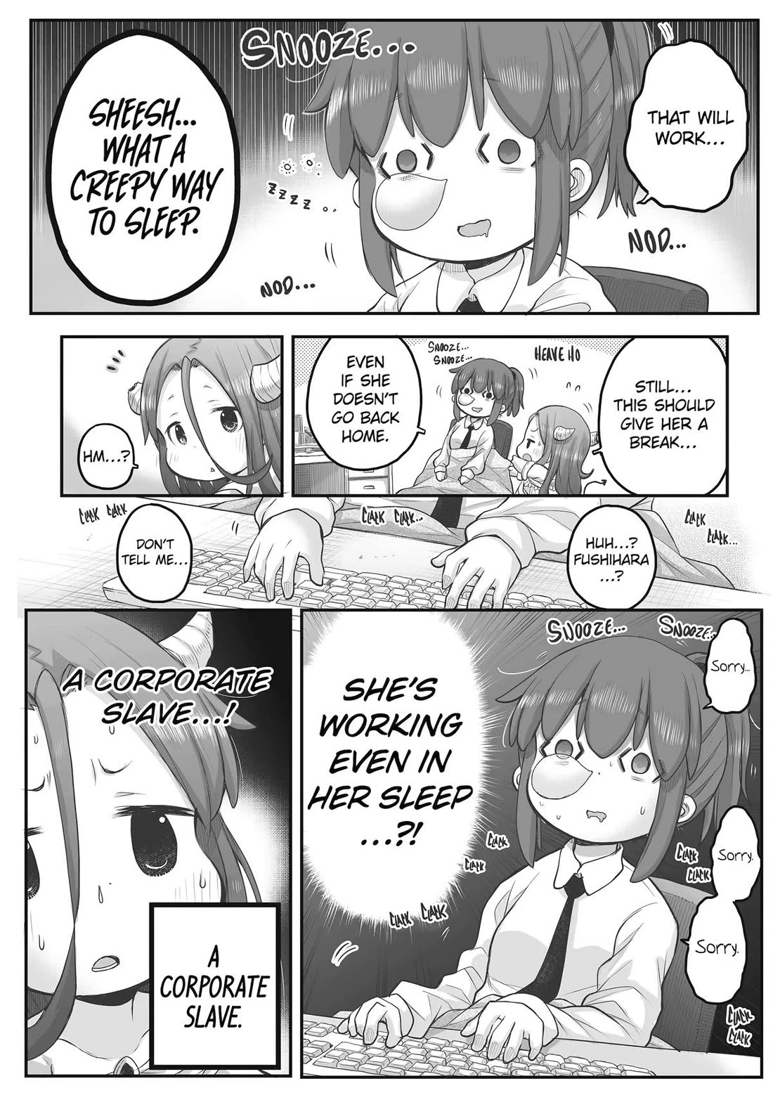 Ms. Corporate Slave Wants to be Healed by a Loli Spirit chapter 66 page 2
