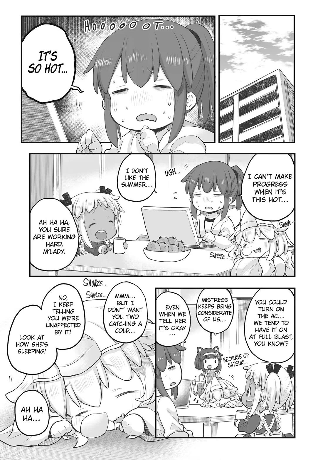 Ms. Corporate Slave Wants to be Healed by a Loli Spirit chapter 78 page 1